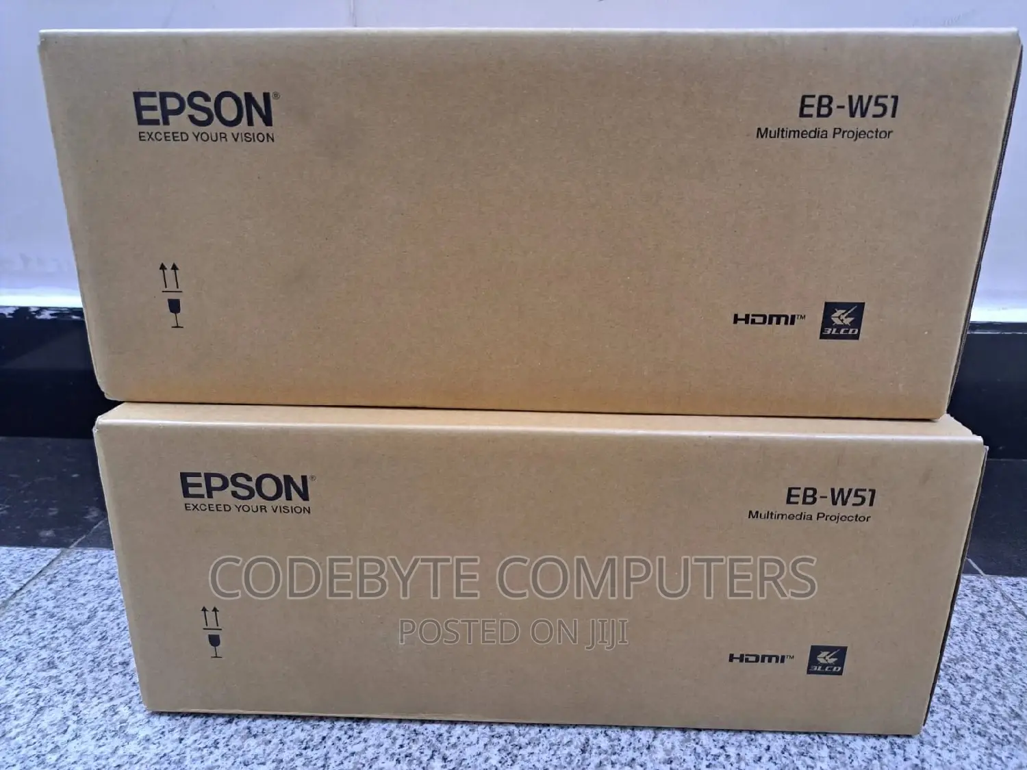 Epson EB-W51 Projector 3LCD Technology