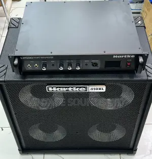 Hartke 410xl Guitar Bass Combo W/Th Hartke Lh500 Amplifier