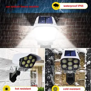 Motion Sensor Solar Lights 3 Modes 77 LED Solar Wall .