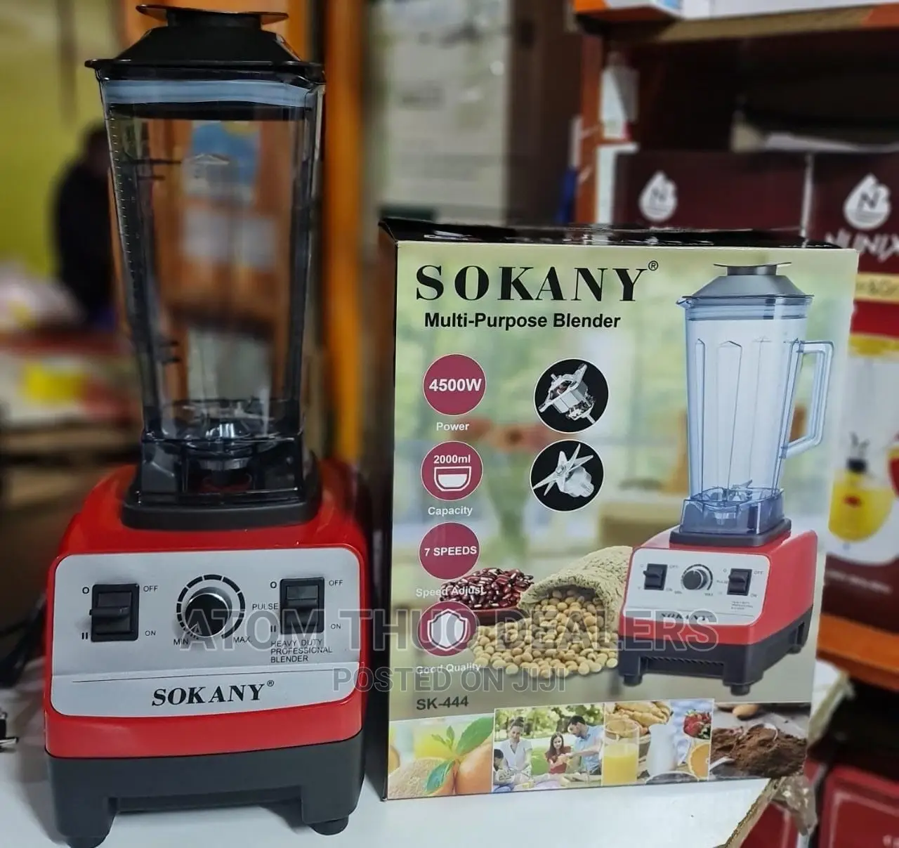 Sokany Commercial Blender 