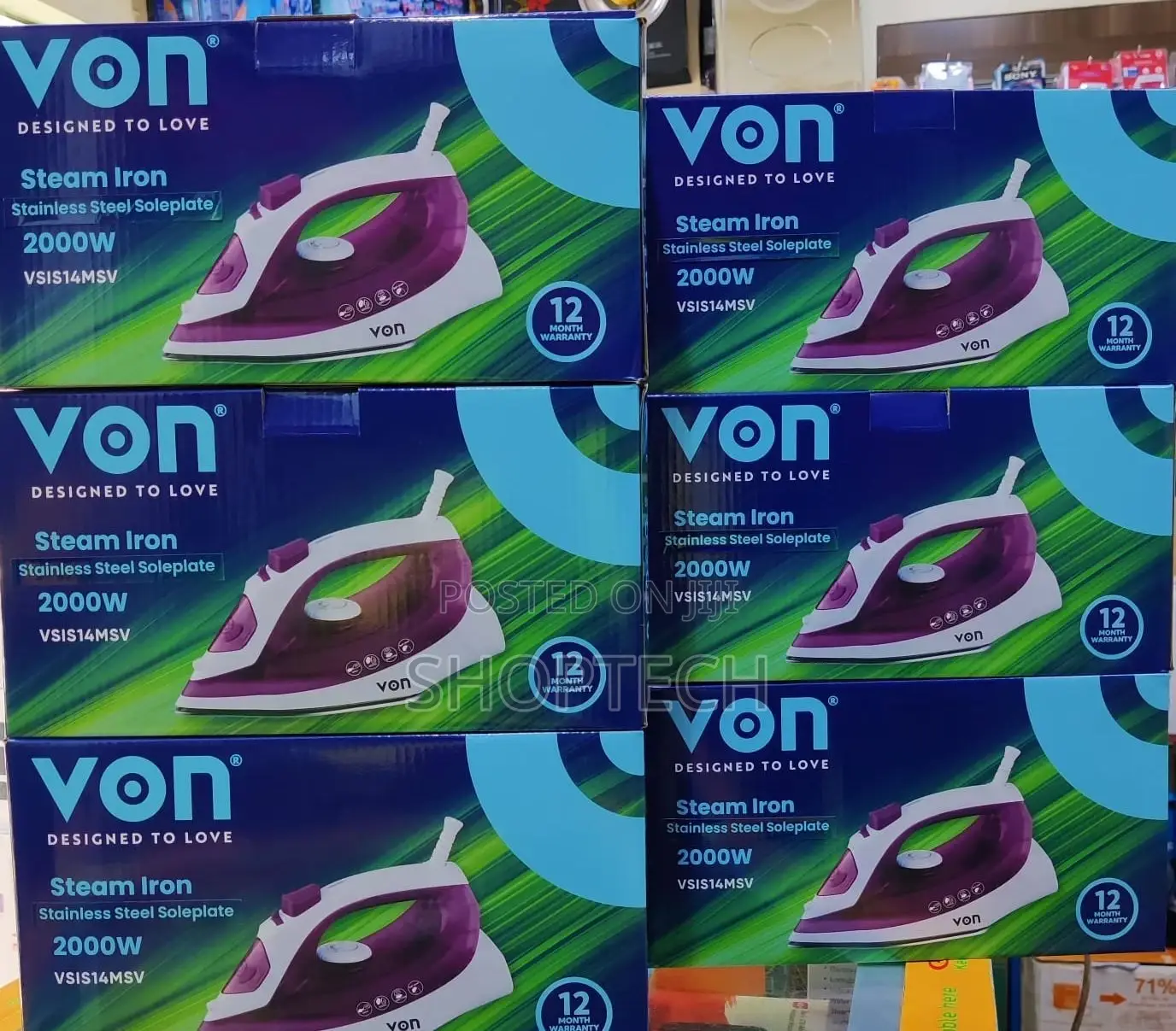 *Von Steam Iron