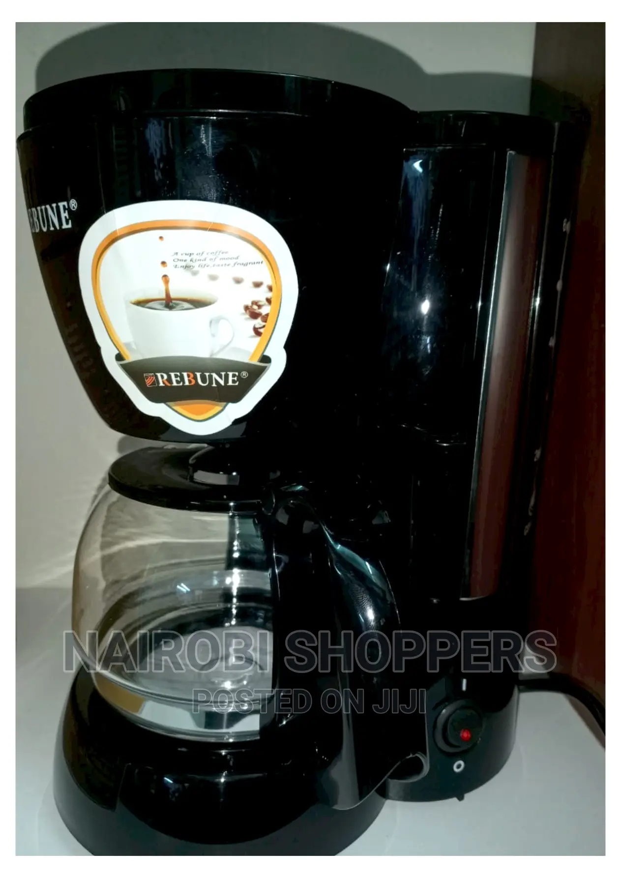 Rebune Electric Maker Coffee Maker 0.6 Liters