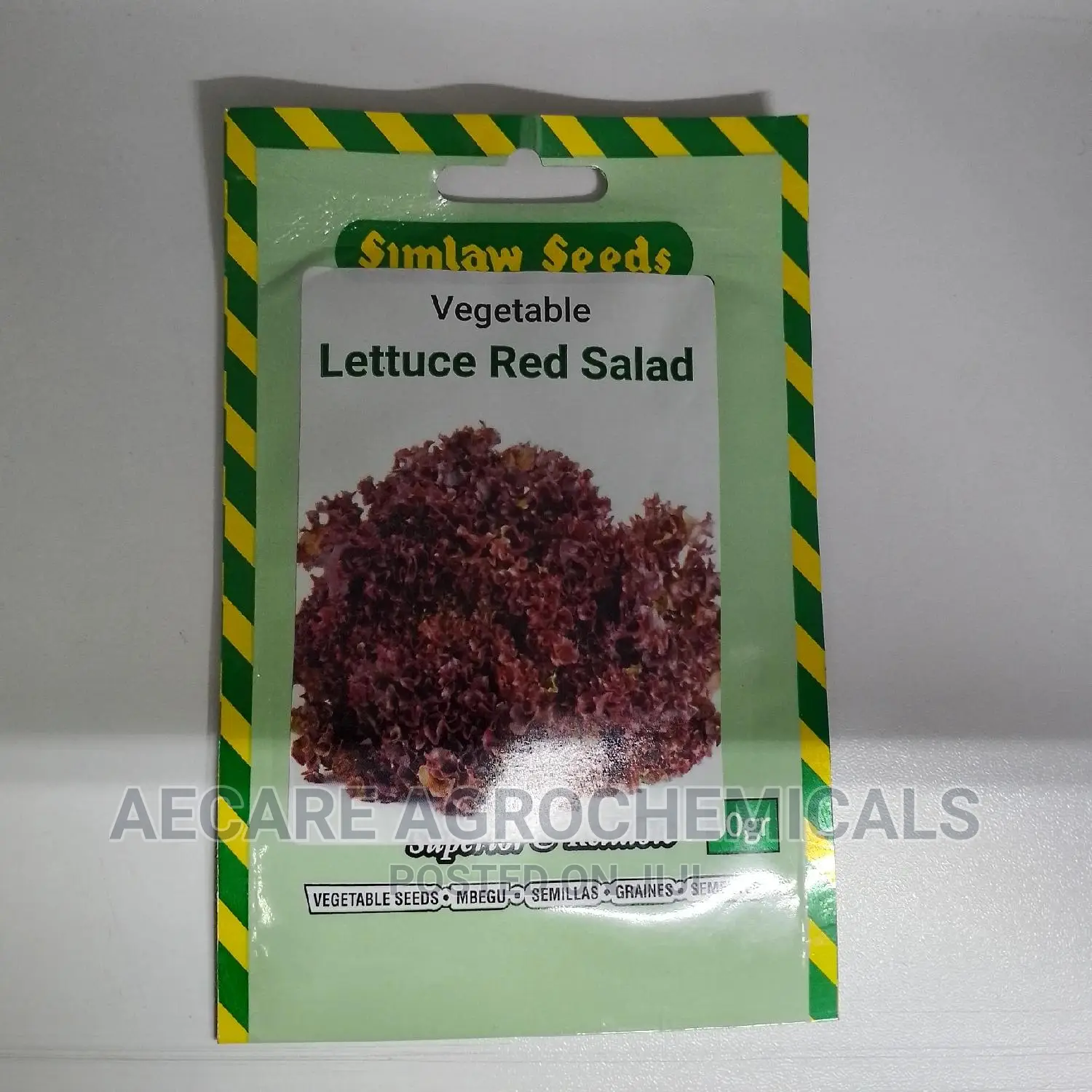 Lettuce Red Salad Vegetable 10G