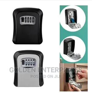 Airbnb Metallic Wall Mount Key Lock Safe