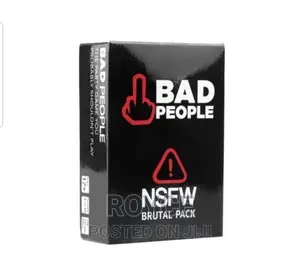 Bad People Card Game