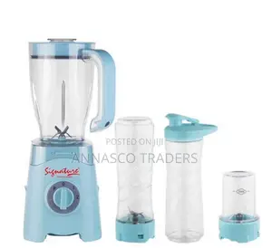 Signature 4 in 1 Blender/ Grinder for Baby Food, Ice Cubes,