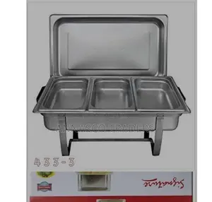 Signature Tripple Chaffing Dishes Durable Stainless Steel