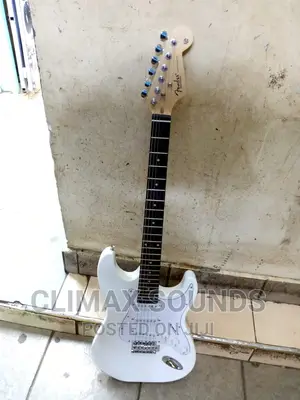 Electric Solo Guitar White, 24f