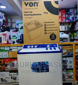 Von 12kgtwin Tub Washing Machine