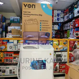 Von 10kgtwin Tub Washing Machine - 10KG +