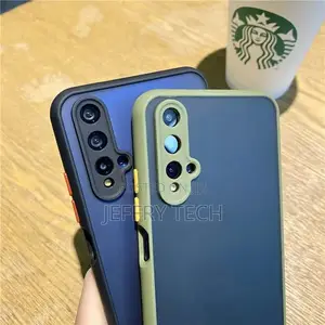 Back Cover for Huawei Nova 5T (Blue, Camera Bump Protector,