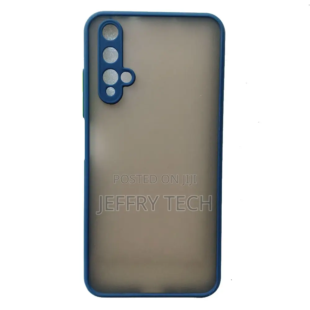 Back Cover for Huawei Nova 5T (Blue, Camera Bump Protector,