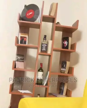 Morden Wooden Unique Bookshelf