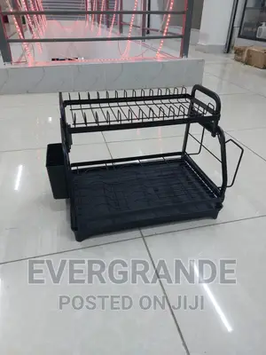 2 Tier Dish Rack Heavy Duty
