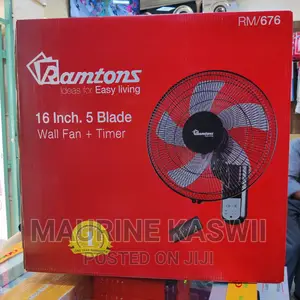 Ramtons Will Fan 16 Inch 5blade