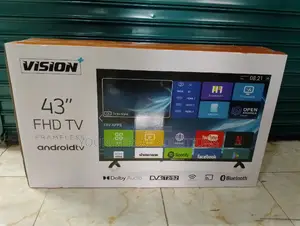 Vision Plus 43′′ Smart 1080 FHD Frameless Vidaa Tv