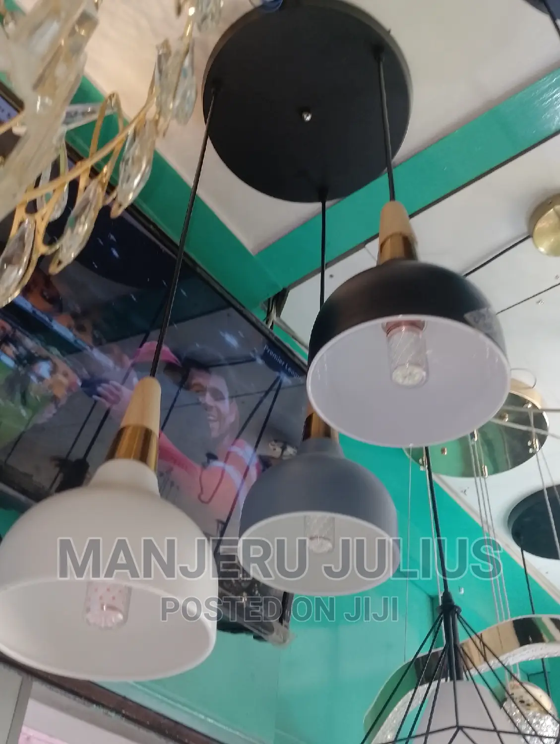 Triple Pendant Light