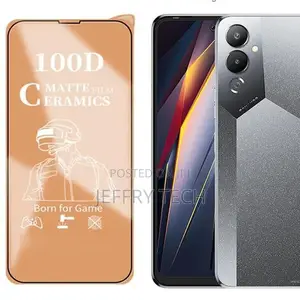 Clear Matte Soft Ceramic Film for Tecno Pova 4 Neo 2 Pop 6