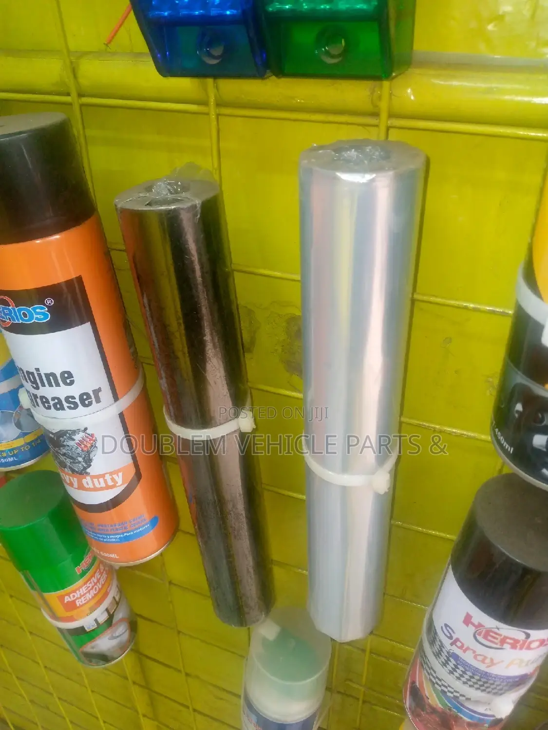 Headlight/Light Tints Full Roll Assorted Colours
