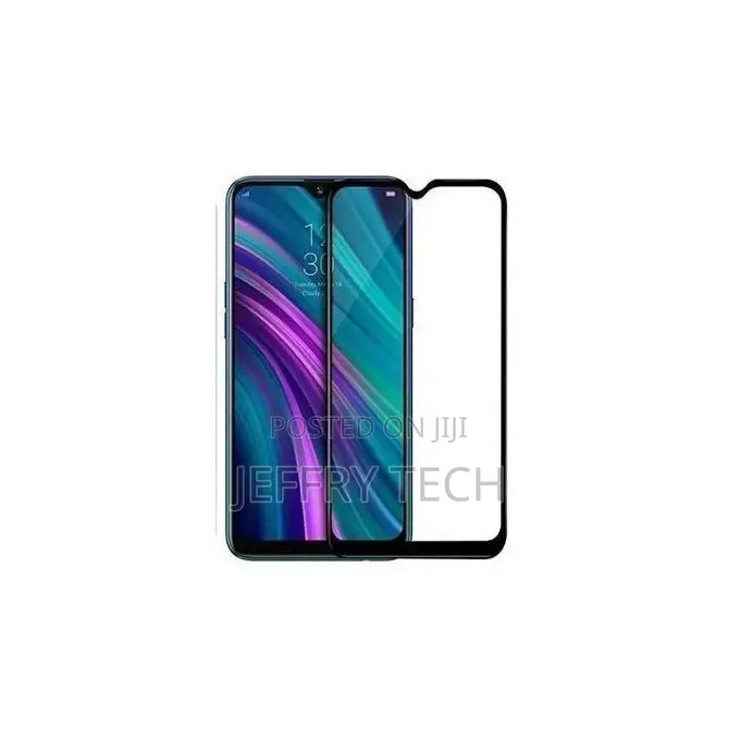 Infinix Hot 9 Play Tempered Glass Screen Protector - Black