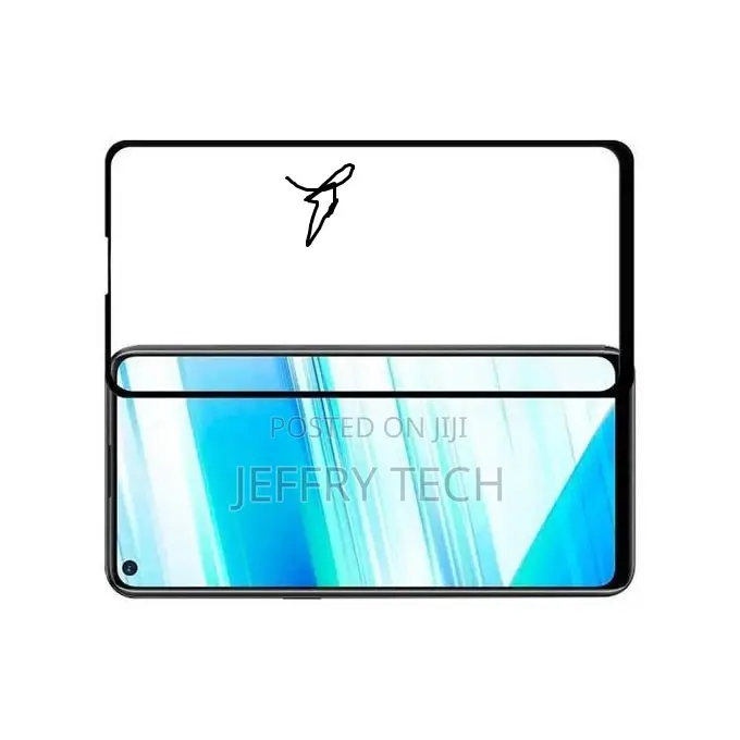Oppo A92/A72/A52 Tempered Screen Protector - Black