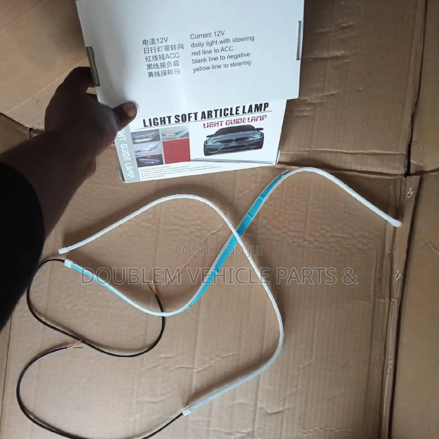 Led Light Soft Article Lamp for Headlight Parking/ Indicator Bright