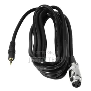 XLR Female to 3.5mm (1/8 Inch) TRS Male Jack Cable - 0.5m Mi
