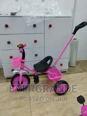 Tricycle Kids With Push Handle