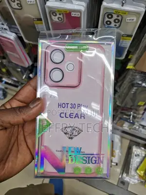 Transparent Cover for Infinix Hot 30 Play, Flexible Silicone
