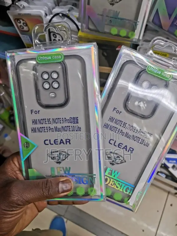 Xiaomi Redmi Note 9S Clear Case Slim Thin Soft Skin Phone Ca
