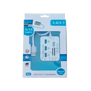 5 in 1 Card Reader USB HUB 3.0 Adapter