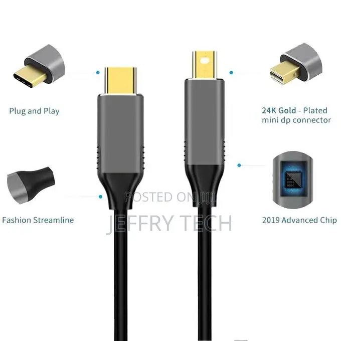 USB Type-C C to Mini Displayport