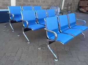 Imported Morden Waiting Bay 3 Seater Padded Chair