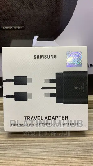 SAMSUNG TRAVEL ADAPTOR Super Fast Charging 2.0[45w]
