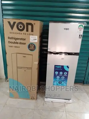 Von 136 LTRS Double Door Refrigerator