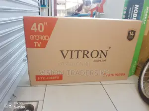 Vitron 40 Inches Smart Android Frameless Tv 1080p