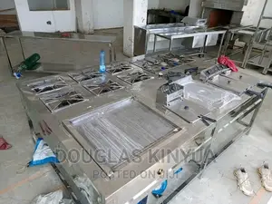 Combined Commercial Cooking Unit. Combined Cooker Unit.