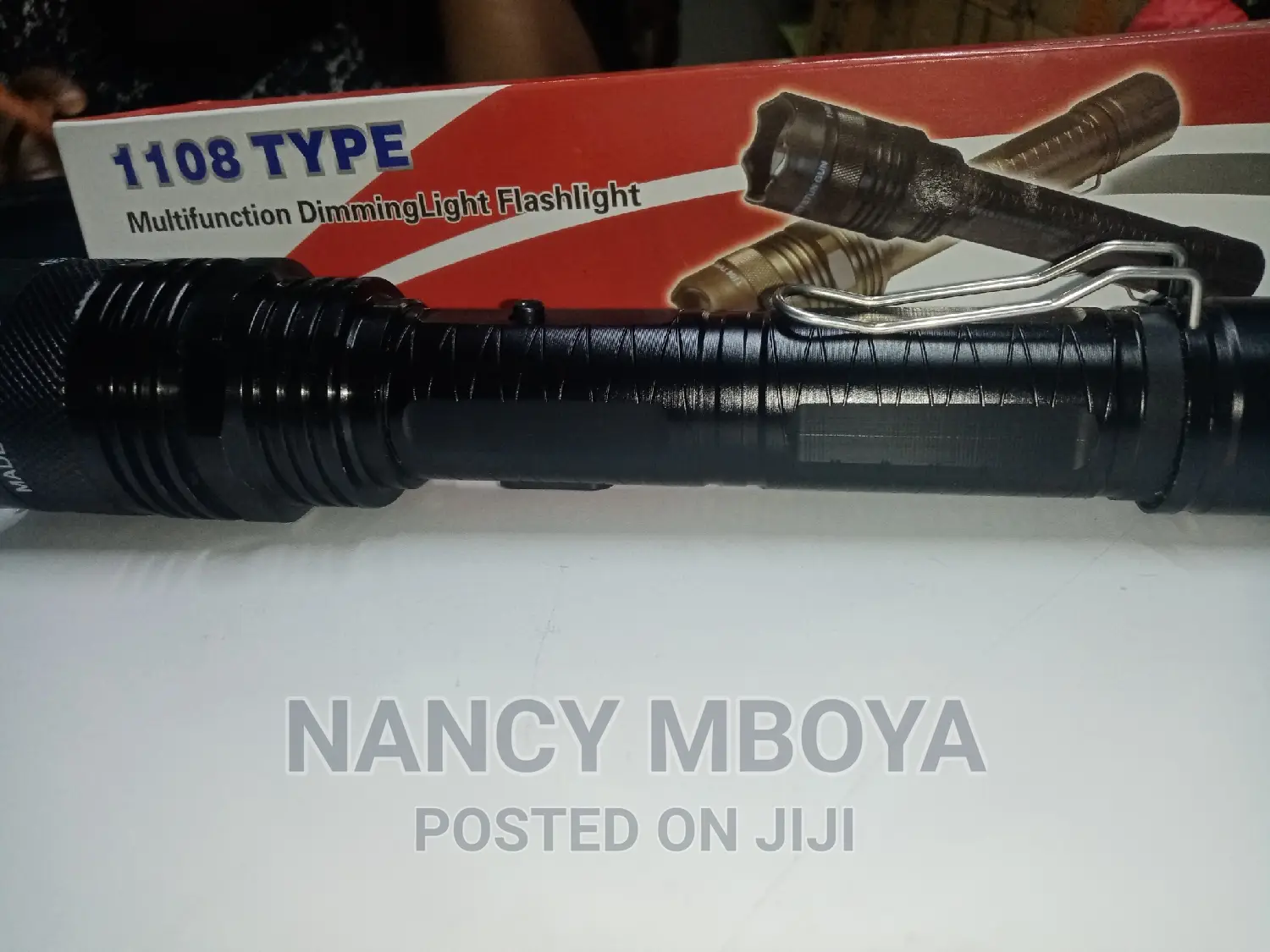 Multifunction Dimming Light Flashlight 1108