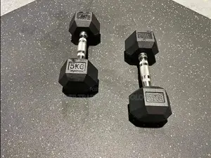 10kg Hexagonal Dumbell Pair Long Lasting