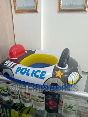 Police Patrol Seat Swimming Floater for Kids Swimming Lesson