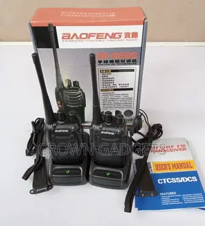 Handheld Radio Call Walkie Talkie, BF-888S 2 PCS
