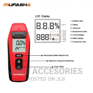 Mufasha Multifunctional Moisture Sensor