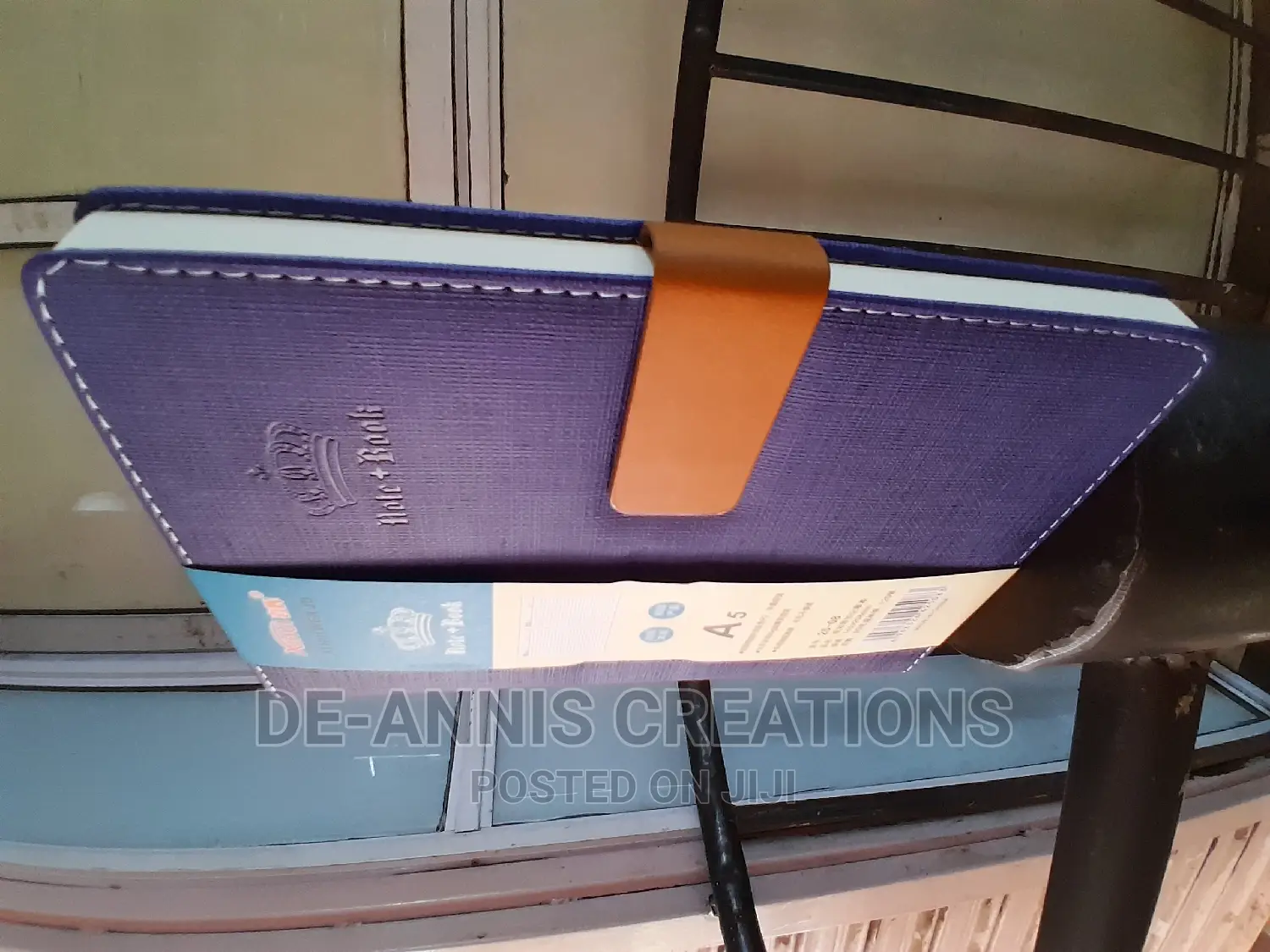 A5 Button Notebooks