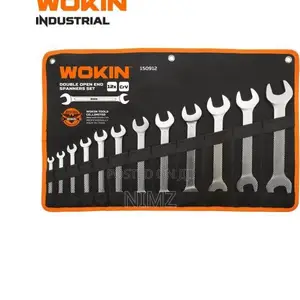 Original 12pcs Double Open End Wrench Set. Size: 6X7, 8X9,