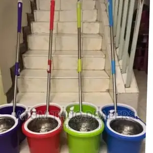 Spin Mop With Metal Spinner 