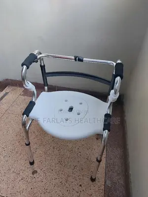 Walking Frame With Seat and Commode.