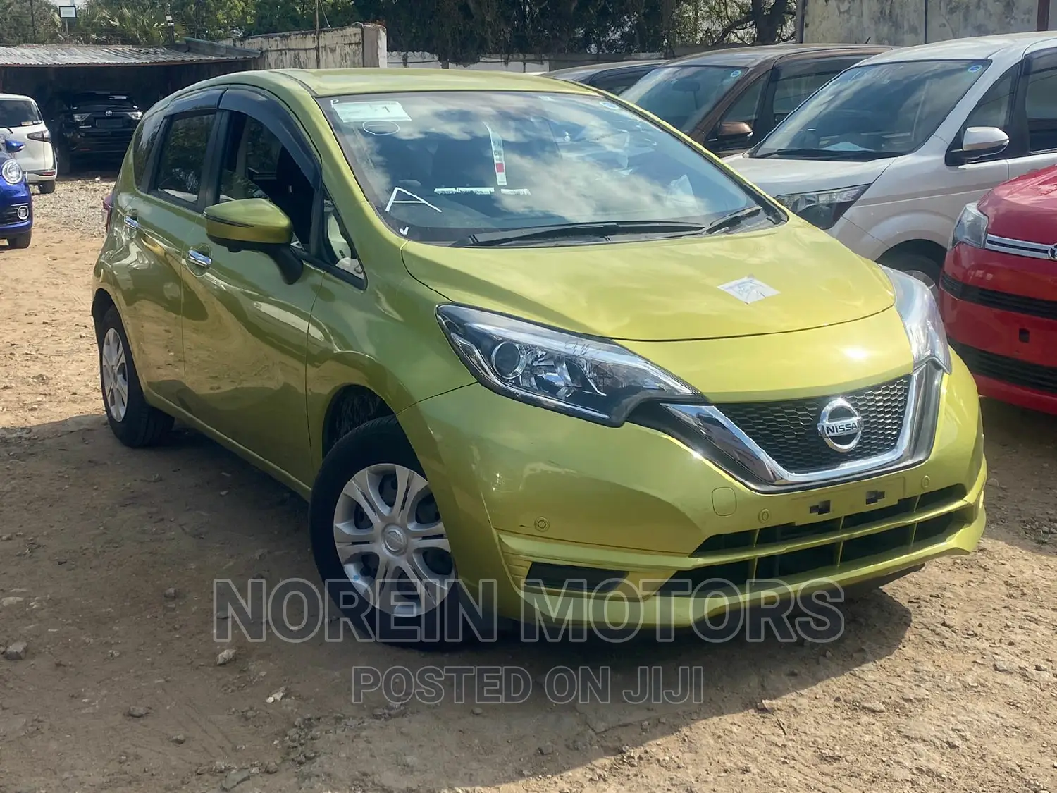 Nissan Note 2016 Yellow