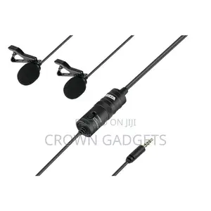 Single Lavalier Lapel Clip-on Microphone