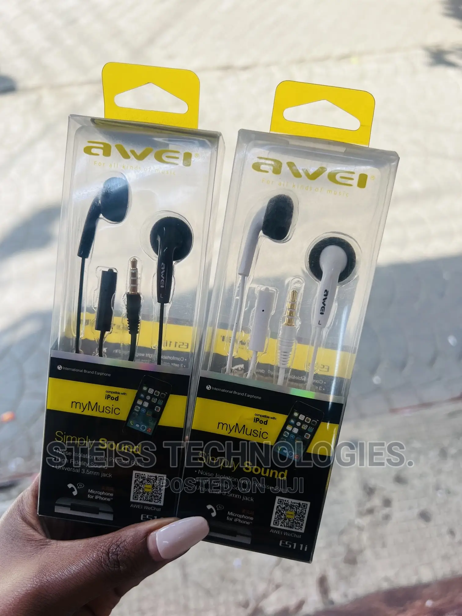 Awei Es11i Wired Earphones.
