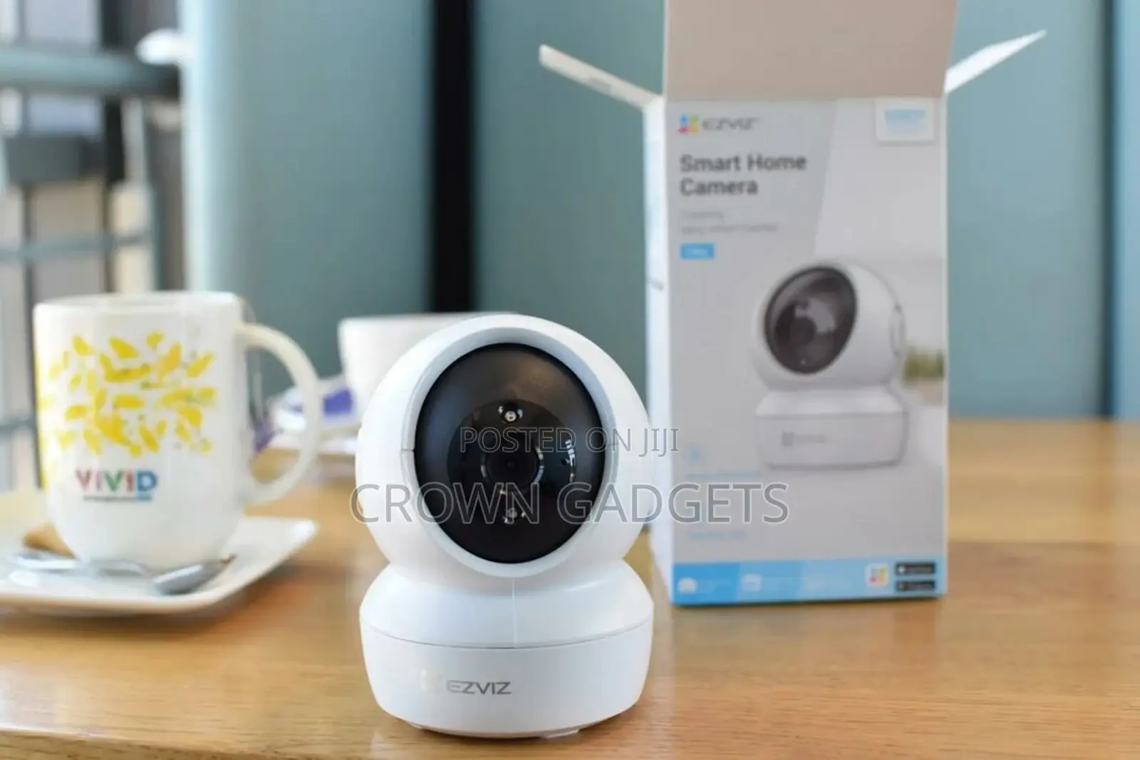 Wifi Surveillance Camera With 360° Panoramic View